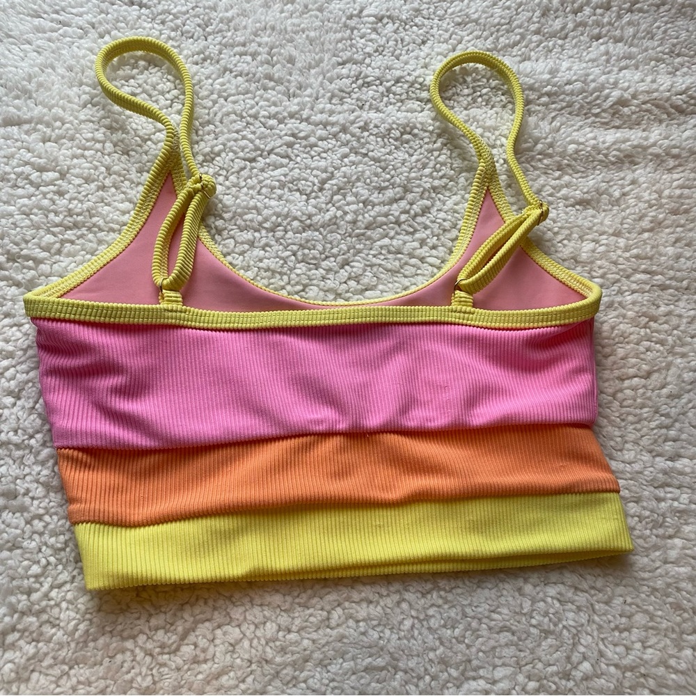 Beach Riot Pink and Yellow Bikini - Picture 7 of 13